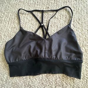 ALO lavish sports bra, black small